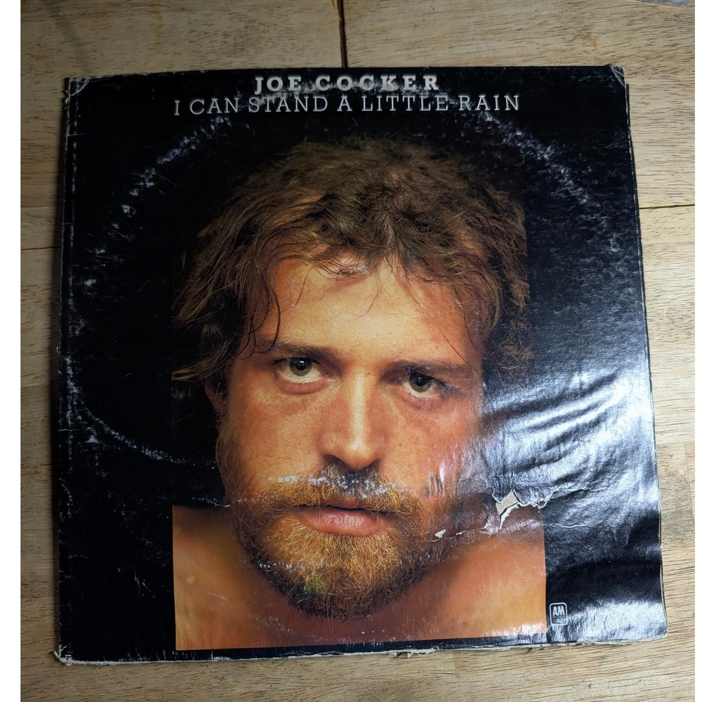 Joe Cocker I Can Stand A Little Rain Vinyl LP 1974 A&M Records SP-3633 Rock Soul